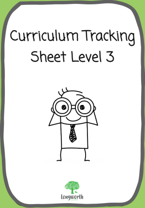 Curriculum Tracking Sheet Level 3